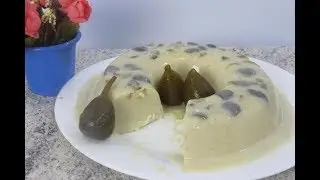 PUDIM DE FIGO SUPER FÁCIL