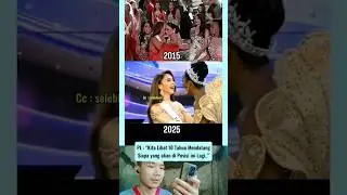 alamak..mengingatkan kejadian yg hampir mirip pada 10 th lalu #missuniverse #shorts