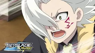 BEYBLADE BURST TURBO Episódio 8: Transformação! Heat Salamander!
