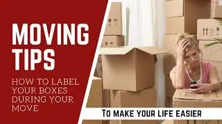 Moving Tip 6: How to Label Your Boxes During Your Move | Premium Q Moving and Storage