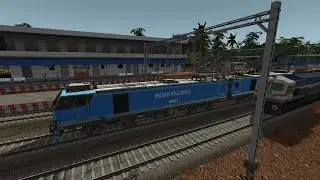 COAL FREIGHT WITH WAG 12 LOCO IN RAILWORKS SWR V1 REMASTER