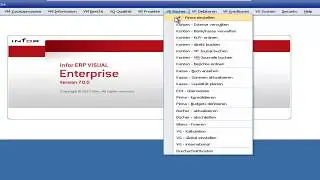 INFOR Visual ERP deutsch Teil 1 Einf&uuml;hrug Application Global Maintenance