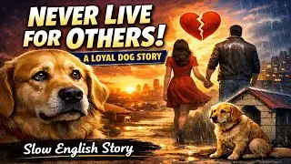 Never Live for Others | A Loyal Dog Story | Slow English Story
