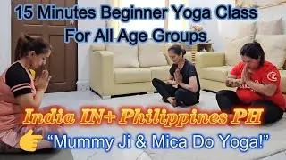 Yoga Unites Us | India Meets Philippines on the Mat #yogweigh #singhandsarah #youtube