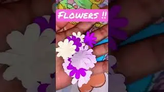 #cameo4  flores de papel 💗