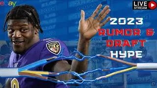 Live eBay sniping (Football Cards) & 2023 Fantasy Football Talk