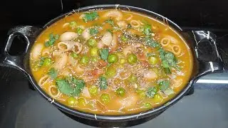 Tomato Macaroni Soup Recipe l Quick & Easy Pasta Soup l @cookwithmamtablog 