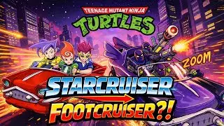 The STARCRUISER: the Teenage Mutant Ninja Turtles' space-based HOT ROD!!