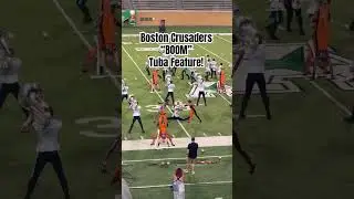 Boston Crusaders 2025 &ldquo;BOOM&rdquo; Tuba Feature - DCI Denton #dci #band #drumline #mellophone