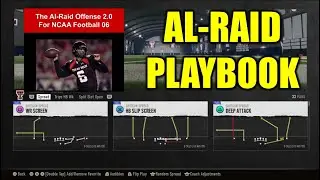 Al-Raid Custom Playbook | College Football 25
