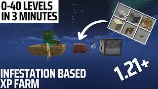 Infestation Based XP Farm | Minecraft 1.21+