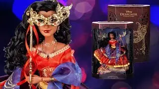 Esmeralda Midnight Masquerade Disney Designer Collection Doll Review!!
