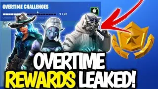All OVERTIME Rewards LEAKED! (FREE SEASON 9 BATTLE PASS) Fortnite Overtime Rewards!