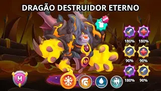 🌹TESTE SKIN🌹DRAG&Atilde;O DESTRUIDOR ETERNO