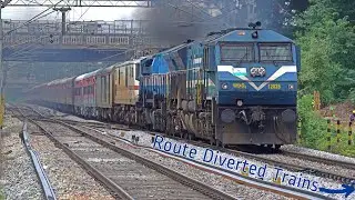 ELECTRIC LOCOMOTIVE SHUTDOWN| DIESELS TAKE OVER ELECTRIC | BUMPER OFFLINKS PART - 5| INDIAN RAILWAYS