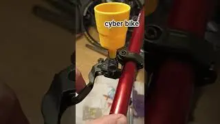 cyber bike🚲 прокачка slx #cyberbike #custom #mtb #custombike #bikelife #shimano