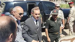 فيديو ديروط | وصول قائد المنطقة الجنوبية ومحافظ أسيوط لتشغيل أول مدرسة صناعية عسكرية بالمحافظة