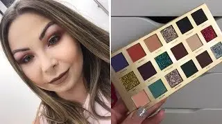 Revolution Pro All That Glistens Eyeshadow Palette Review Swatches & Tutorial