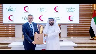 &rlm;Hayatna has signed a strategic partnership agreement with the Emirates Red Crescent.