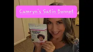 Camryn's BFF Satin Bonnet | Sleep Bonnet for Tweens | KimTownselYouTube