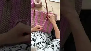 Best yarn for bags crocheting. Adore this tote bag #crocheting t