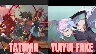 Guilty Gear Strive Tatuma Sol VS YuiYui Fake Lucy High Level Gameplay