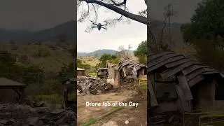 Dronespeare&rsquo;s Drone Job of the Day | April 25th, 2025 #inspection #aerial #drone #wildfire #shorts