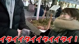 肩こりに効かせる合谷！【フリーハンドマッサージ⑤】Free Massage PROJECT.Shibuya station square.