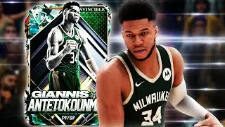 INVINCIBLE GIANNIS ANTETOKOUNMPO GAMEPLAY! THE BEST CARD IN NBA 2K25 MYTEAM....