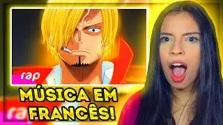 REAGINDO AO 7 MINUTOZ: Rap do Sanji (One Piece) - APENAS UM TRAGO | NERD HITS