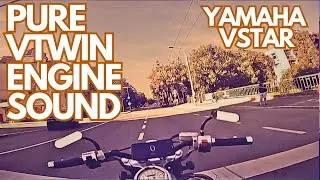 Autumn Harmony: Yamaha Dragstar XVS 650 POV Motorcycle Ride