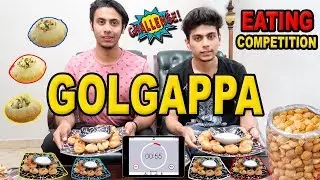 300 PANI PURI / GOLGAPPA EATING COMPETITION | Food Challenge | Pani Puri Challenge |Food Competition