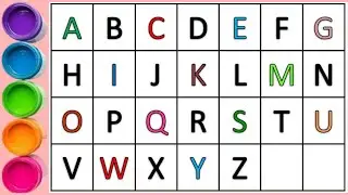 A to Z Alphabet for Kids 🔤 | Colorful ABCD Learning | Preschool Fun