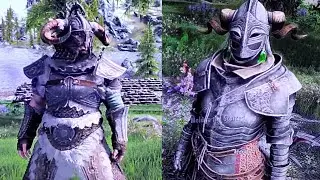 SKYRIM: ARMADURA DE YSMIR E ARMADURA DE WIND RULER!  (PS5 - MODS)