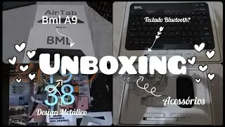 Unboxing Bml A9 Met&aacute;lico + accessories e Tour app