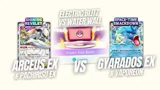 ELECTRIC BLITZ vs WATER WALL? BRACKET #2 TOP 91 | ARCEUS EX & PACHIRISU EX vs GYARADOS EX