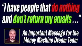 Message for The All In One Profits-Money Machine Dream Team- 