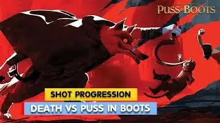 Puss in Boots 2 | Puss vs Death Wolf Shot Progression | Jorge Garcia |@3DAnimationInternships