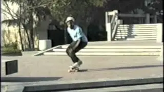 Chuck Treece Skating San Jose Fountain