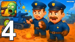 Zombies Go Home - Gameplay Walkthrough Part 4 - Zombie War Army Commander (iOS, Android)