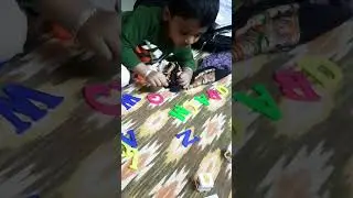 Playtime with Rudra #learningthroughplay #toddlerlearning #2yearsold #babyboy #homeschool #laughlove