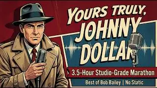 Yours Truly, Johnny Dollar | 3.5-Hour Studio-Grade Marathon: Best of Bob Bailey | No Static