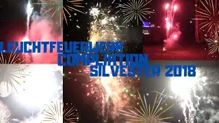 Kleine Leuchtfeuerwerk Compilation|Silvester 2018