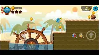 игра Ball V этап Treasure Island уровни 12---23, этот этап пройден