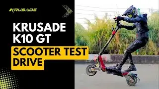 KRUSADE Electric Scooter Test Drive