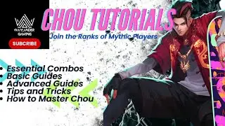 Chou Tips and tricks to use in a real game(MUST WATCH)
