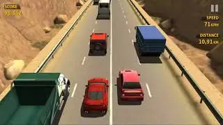 Traffic Racer Nissan GTR Desert Gameplay