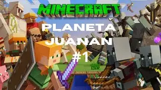 Minecraft planeta Juanan: Empezamos con mucha suerte!