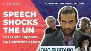 Son of Hamas Shocks U.N. Delegates as PLO Abuses Exposed