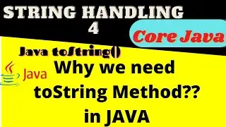 What is toString method in Java Example || why we need to override tostring method in java || #JAVA